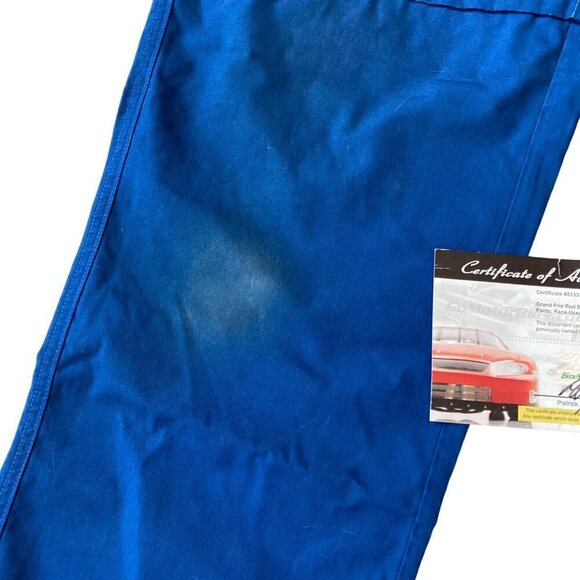 Grand Prix Cheever Racing Red Bull RACE USED Pit Crew Pants w/COA IndyCar Toyota - Picture 5 of 10